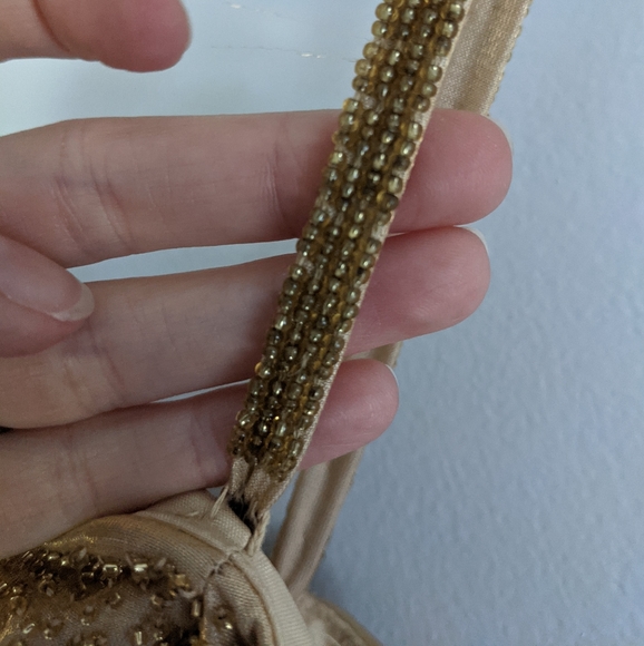 Vintage Prom Dress Champagne - Picture 6 of 13